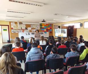 Día de la Biblioteca en cole de Molina