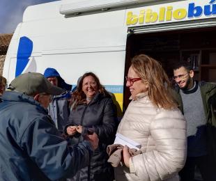 Visita de la Viceconsejera a El Pobo de Dueñas