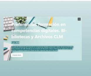 cartel de poertada de la encuesta