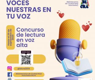 cartel concurso lectura en voz alta