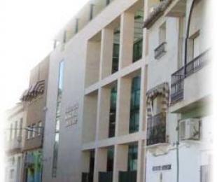 fachada biblioteca manzanares