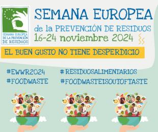 cartel semana europea contra  prevención de residuos