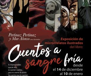 cartel exposición Cuentos a sangre fría