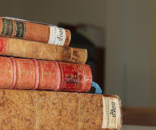 imagen lomo libros fondo antiguo