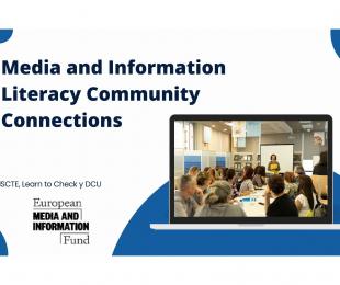 cartel portada de proyecto internacional alfabetización informacional