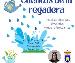 cartel cuentos de la regadera