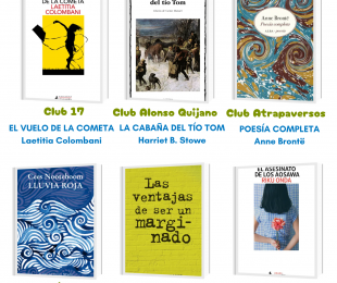 cartel clubes de lectura