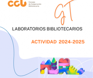 cartel del grupo de trabajo  laboratorios bibliotecarios