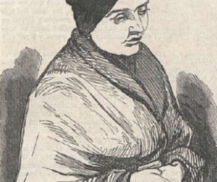 grabado de Ciega de Manzanares