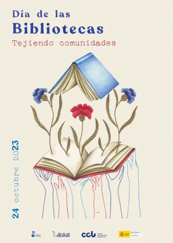 Cartel día de las bibliotecas