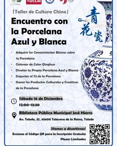 cartel taller porcelana