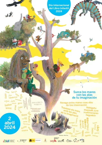 cartel del dia del libro infantil