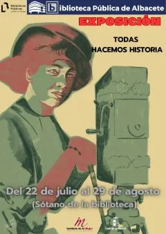 cartel exposición todas hacemos historia