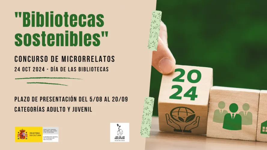 concurso literario bibliotecas sostenibles