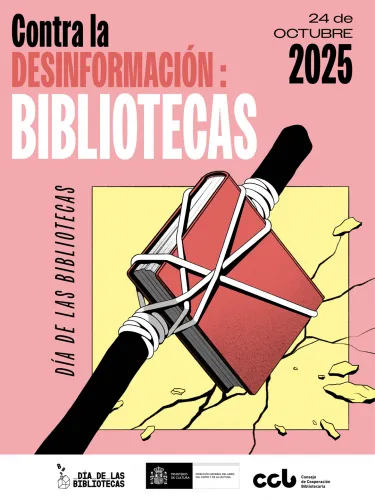 cartel día de las bibliotecas