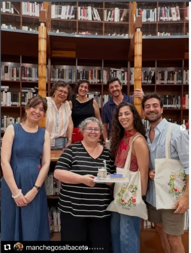 fotografía personal de la biblioteca