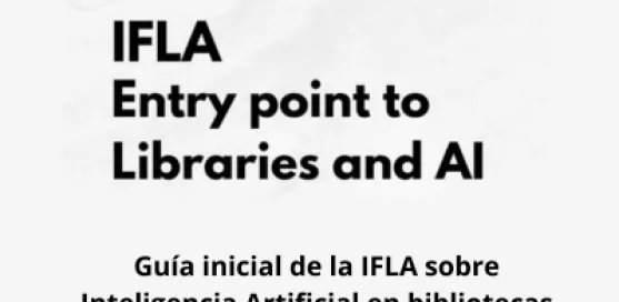 Logotipo IFLA  grupo de Inteligencia Artificial