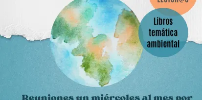 cartel ecoclub de lectura Red de Bibliotecas Municipales Albacete