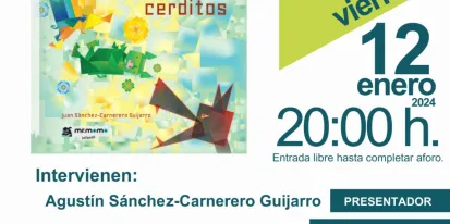 cartel presentación los tres cerditos