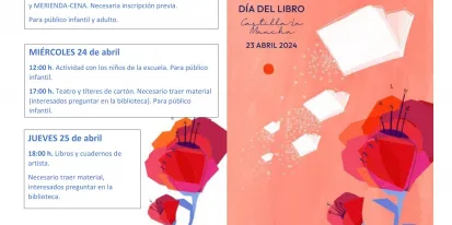 programa dia del libro  albendea
