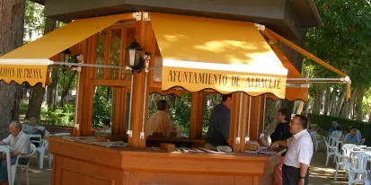 kiosko del ayuntamiento de albacete