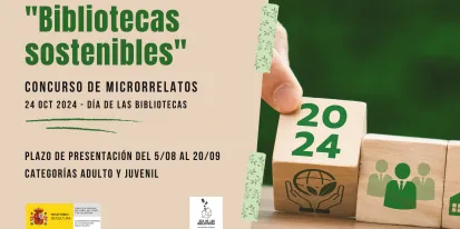 concurso literario bibliotecas sostenibles
