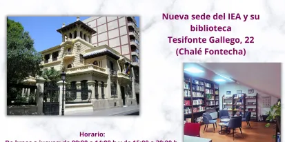 cartel de la biblioteca Tomás navarro Tomás