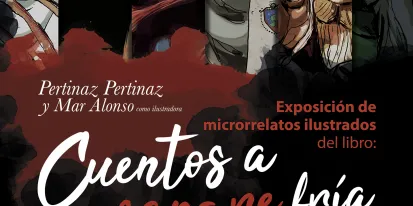 cartel exposición Cuentos a sangre fría