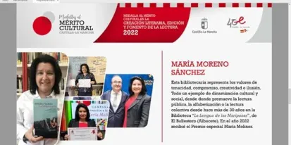 imagen de bibliotecaria de ballesteros