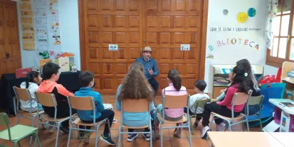 Mario Cosculluela, cuenteando