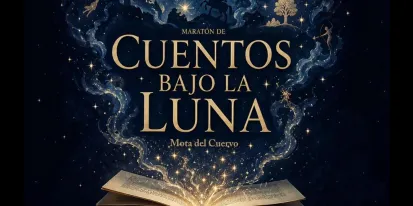 Cartel cuentos bajo la luna