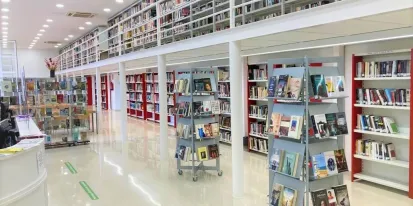 imagen de la biblioteca de Alcazar